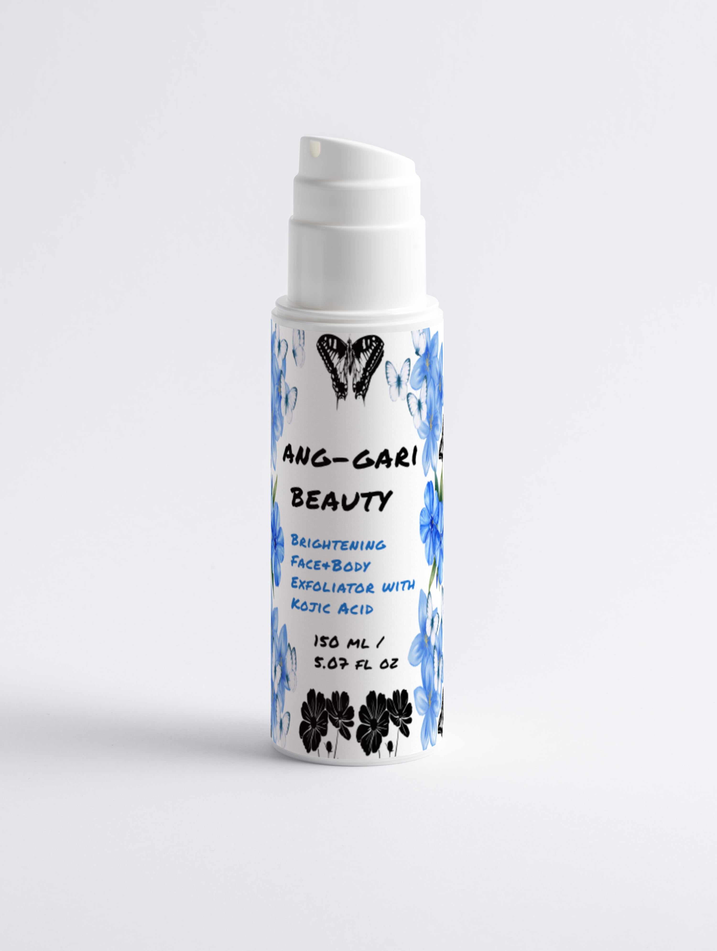 Brightening Face & Body Exfoliator with Kojic Acid