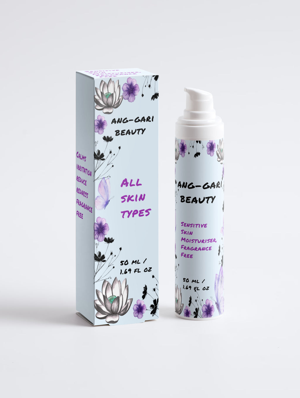 Sensitive Skin Moisturiser, Fragrance Free