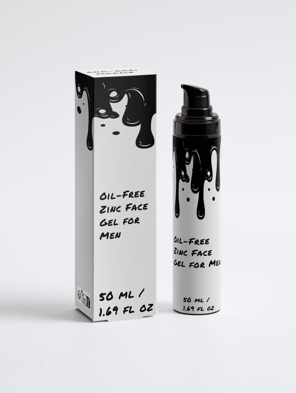 Oil-Free Zinc Face Gel for Men