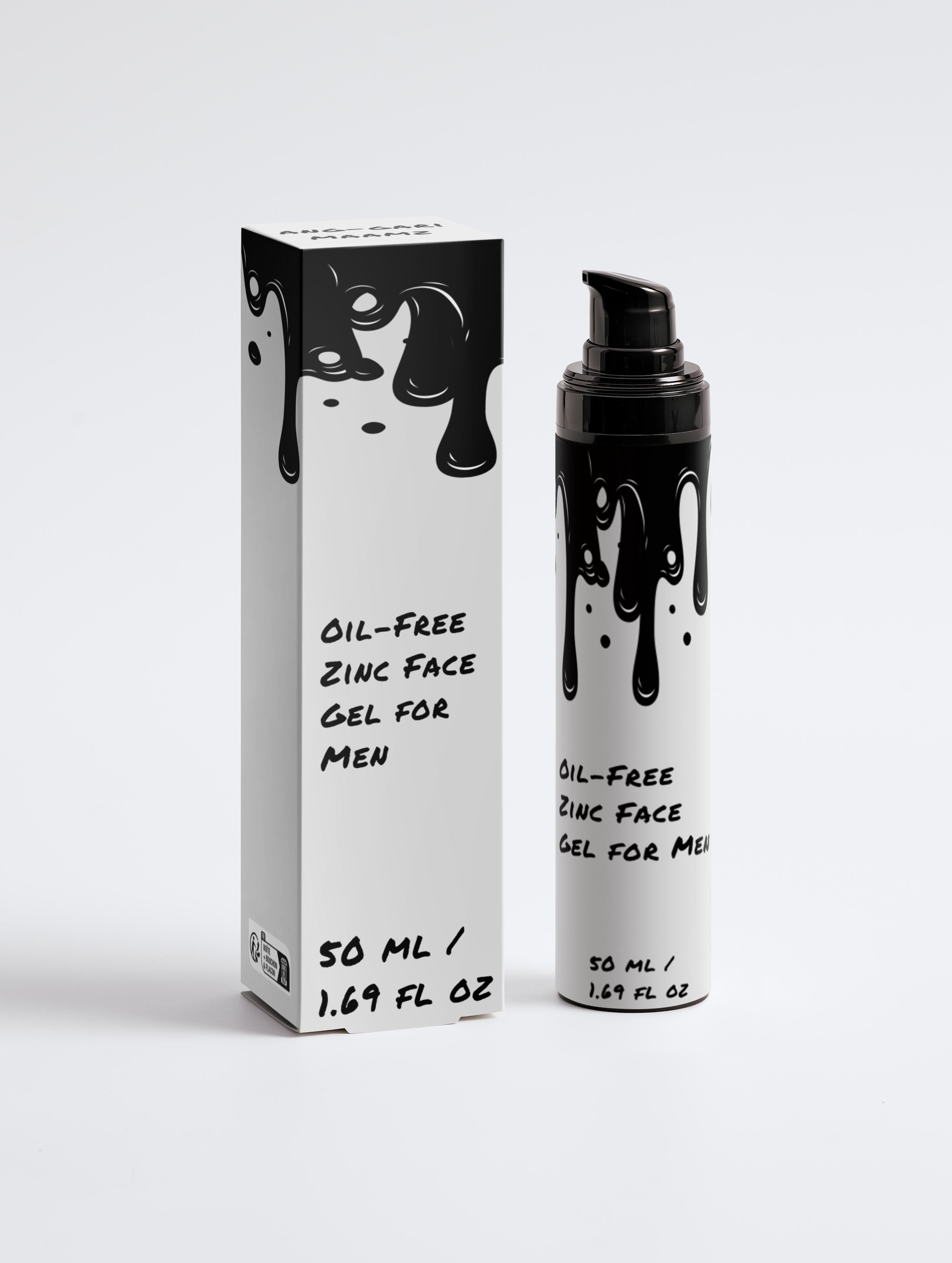 Oil-Free Zinc Face Gel for Men