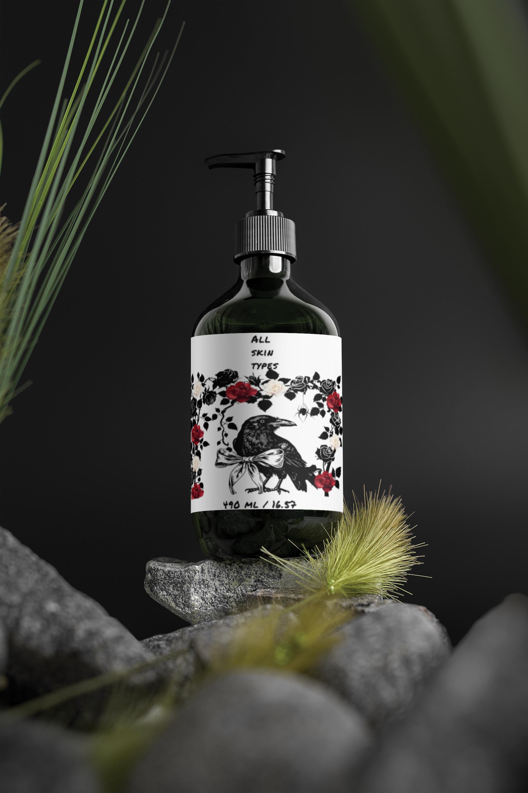 Hand & Body Wash, Peppermint & Dark Cedar