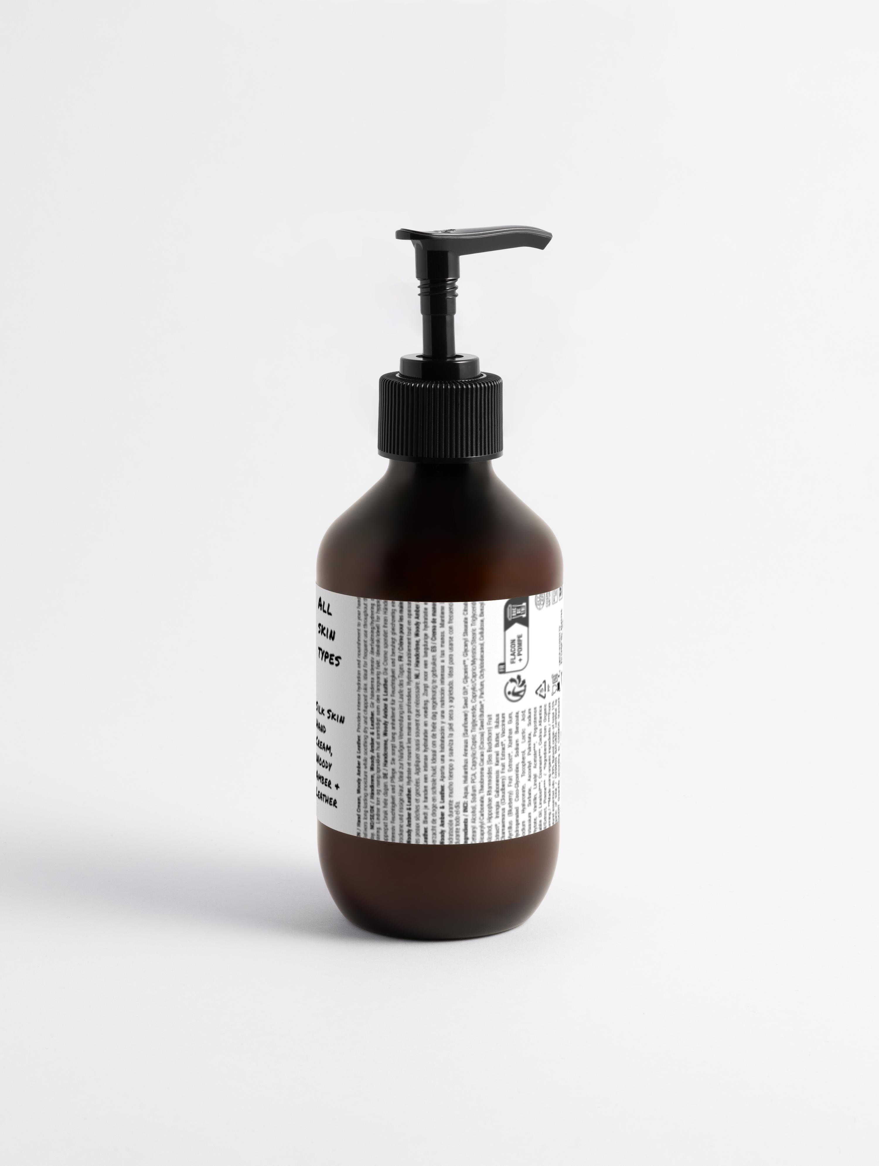 Silk Skin Hand Cream, Woody Amber & Leather