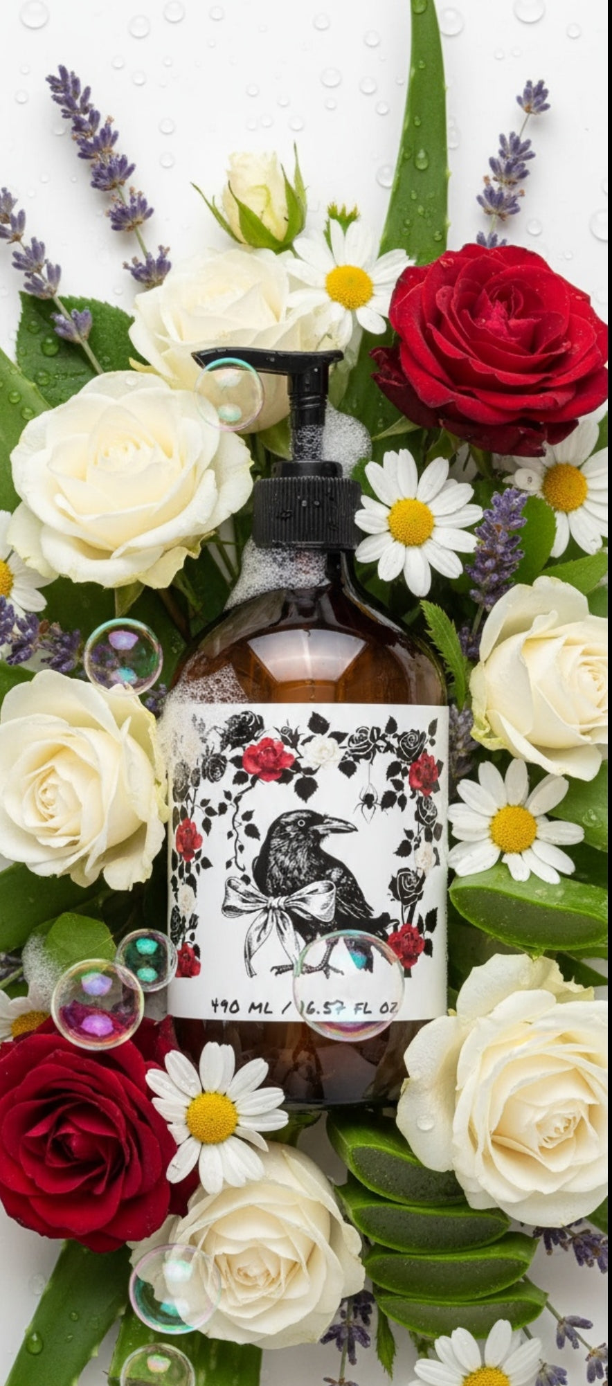 Hand & Body Wash, Patchouli & Amber Vanilla