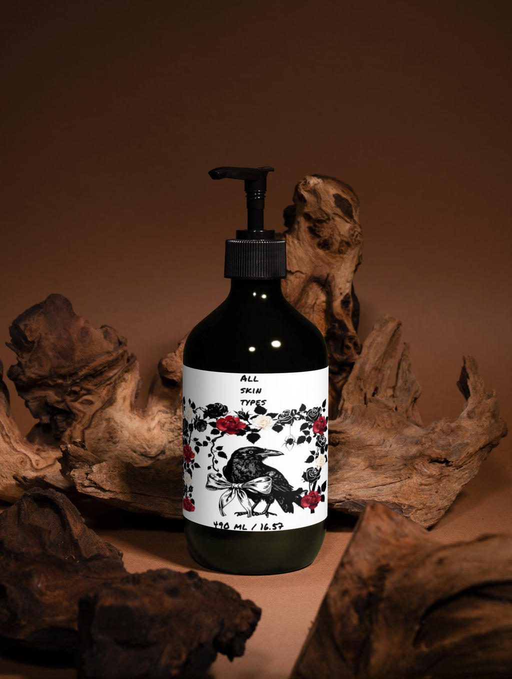 Hand & Body Wash, Peppermint & Dark Cedar
