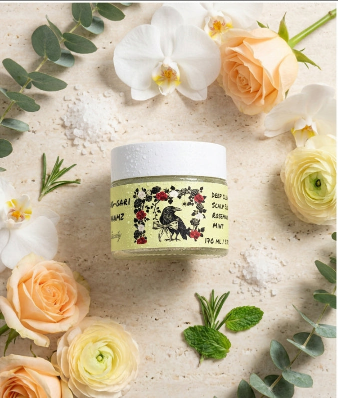 Deep Cleanse Scalp Scrub, Rosemary & Mint