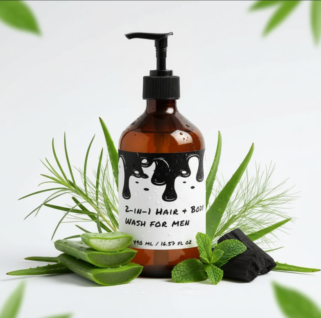 2-in-1 Hair & Body Wash for men