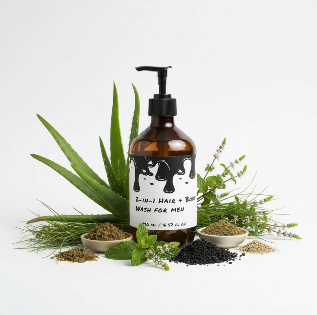 2-in-1 Hair & Body Wash for men