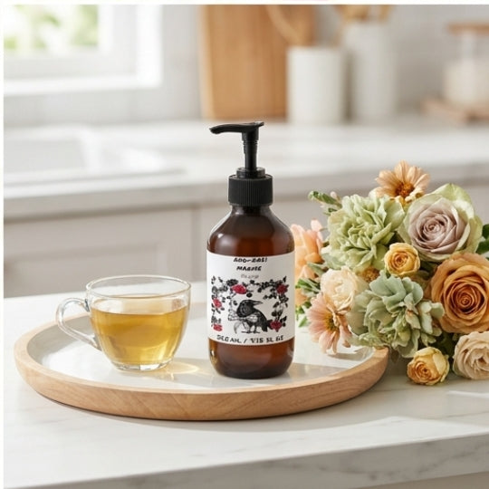 Hand & Body Wash, Patchouli & Amber Vanilla