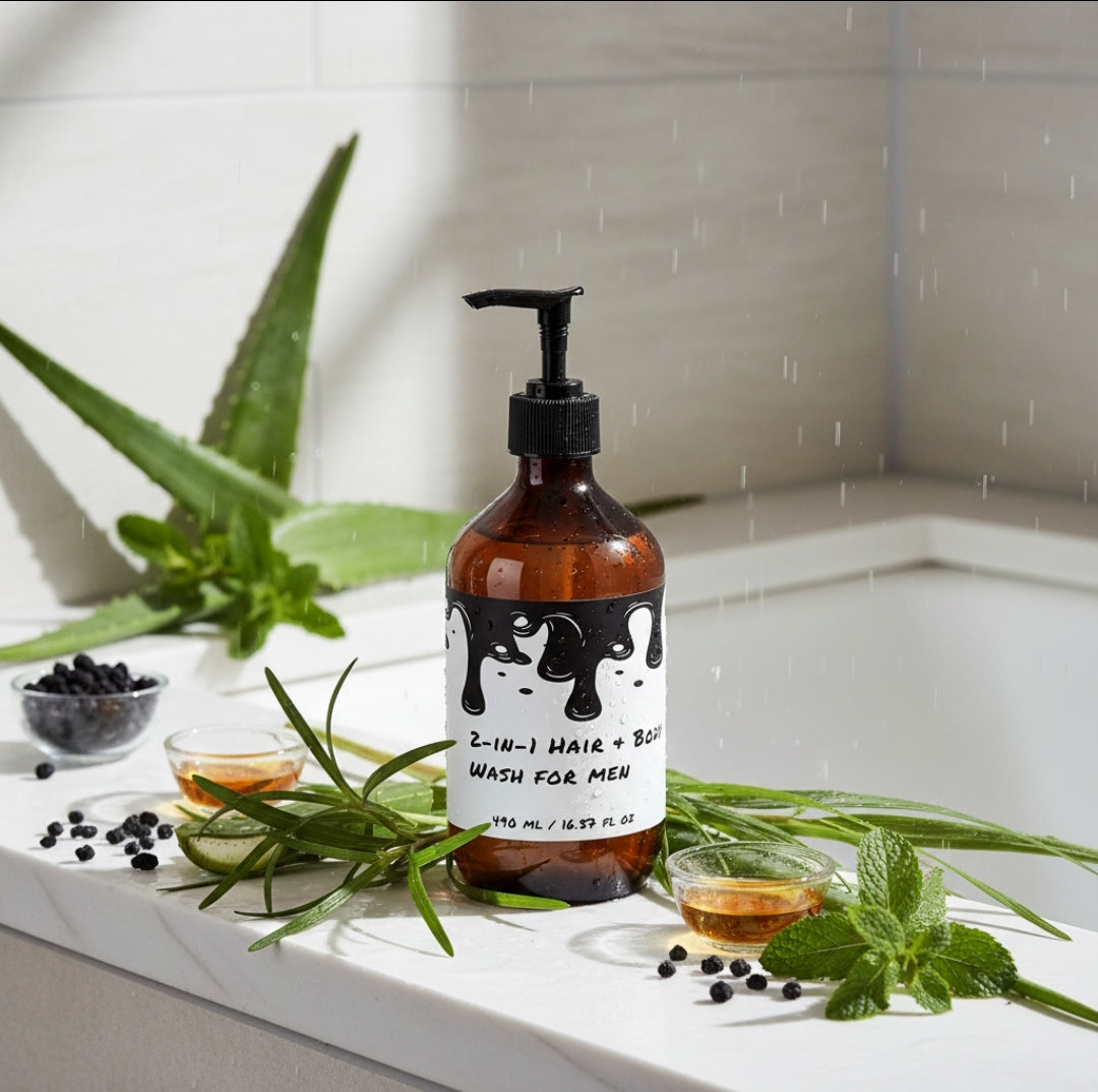 2-in-1 Hair & Body Wash for men