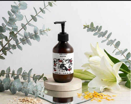 Silky Skin Body Serum, Woody Amber & Leather