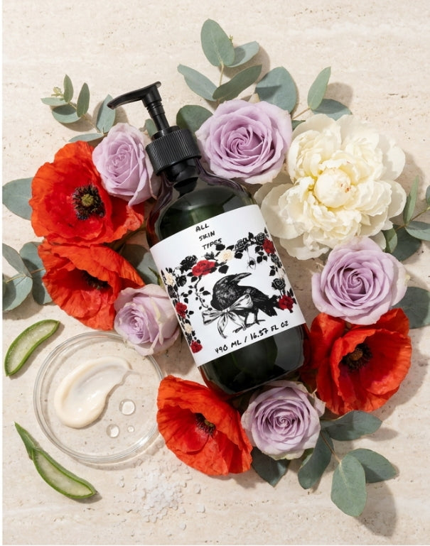 Hand & Body Wash, Peppermint & Dark Cedar