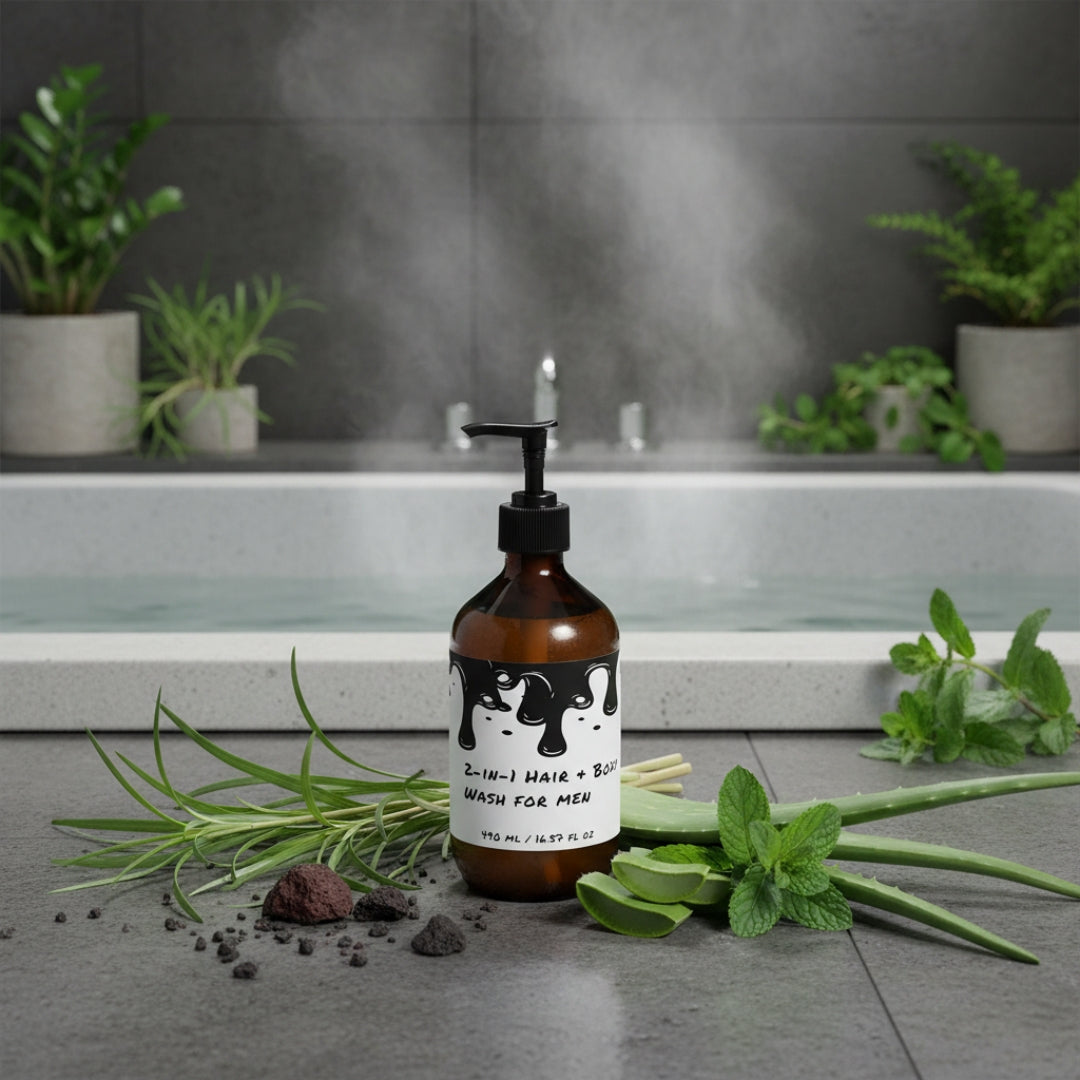 2-in-1 Hair & Body Wash for men