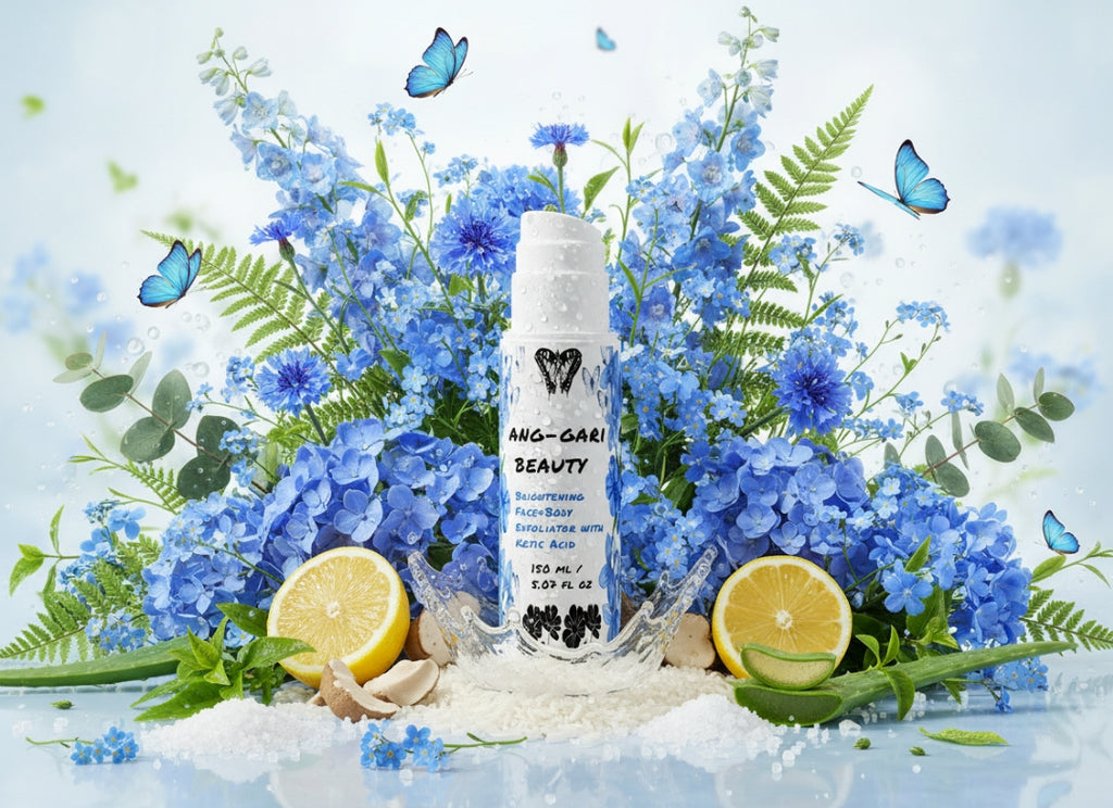 Brightening Face & Body Exfoliator with Kojic Acid