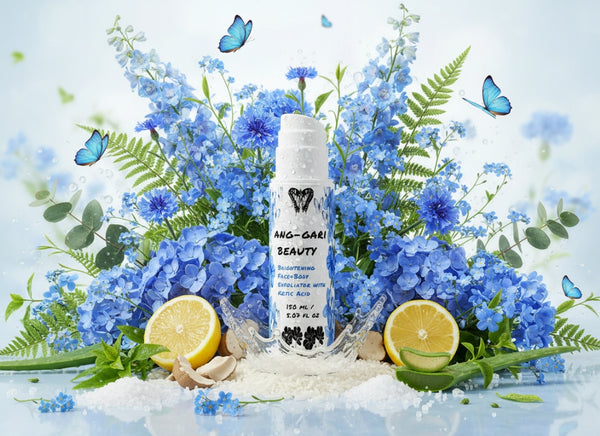 Brightening Face & Body Exfoliator with Kojic Acid