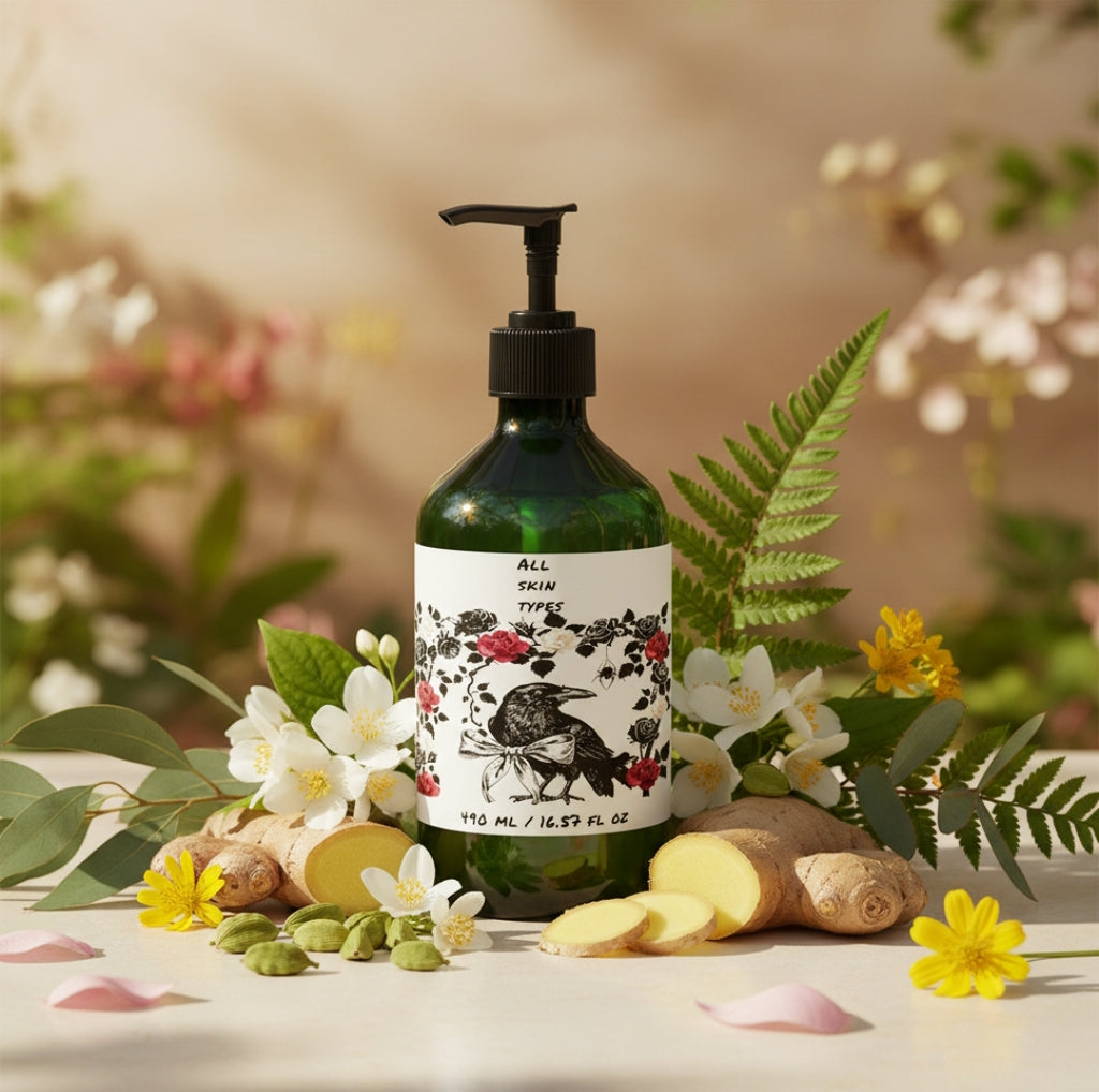 Hand & Body Wash, Ginger & Smoky Cardamom