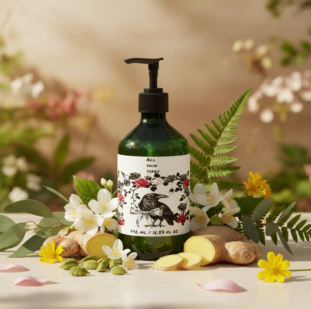 Hand & Body Wash, Ginger & Smoky Cardamom