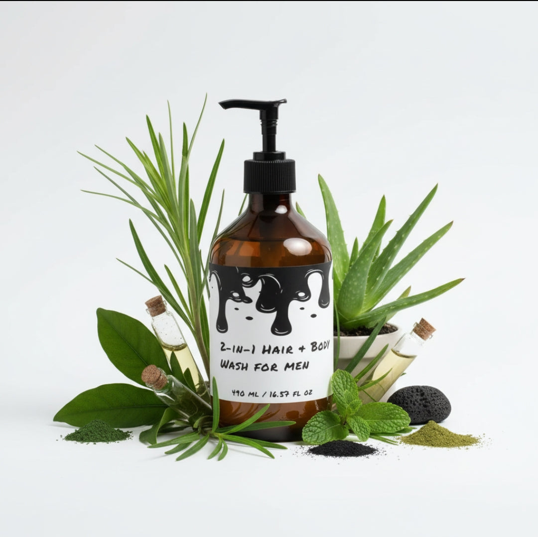2-in-1 Hair & Body Wash for men