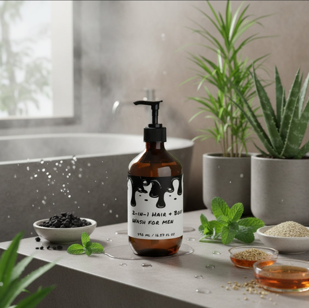 2-in-1 Hair & Body Wash for men