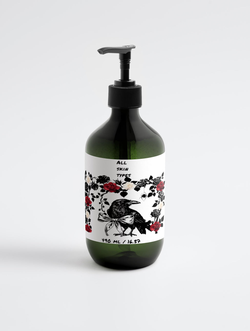 Hand & Body Wash, Peppermint & Dark Cedar