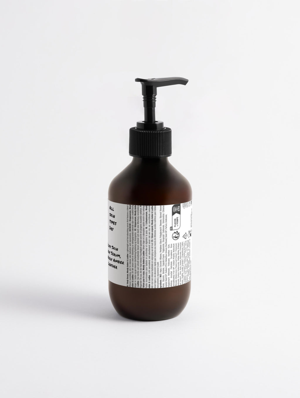 Silky Skin Body Serum, Woody Amber & Leather