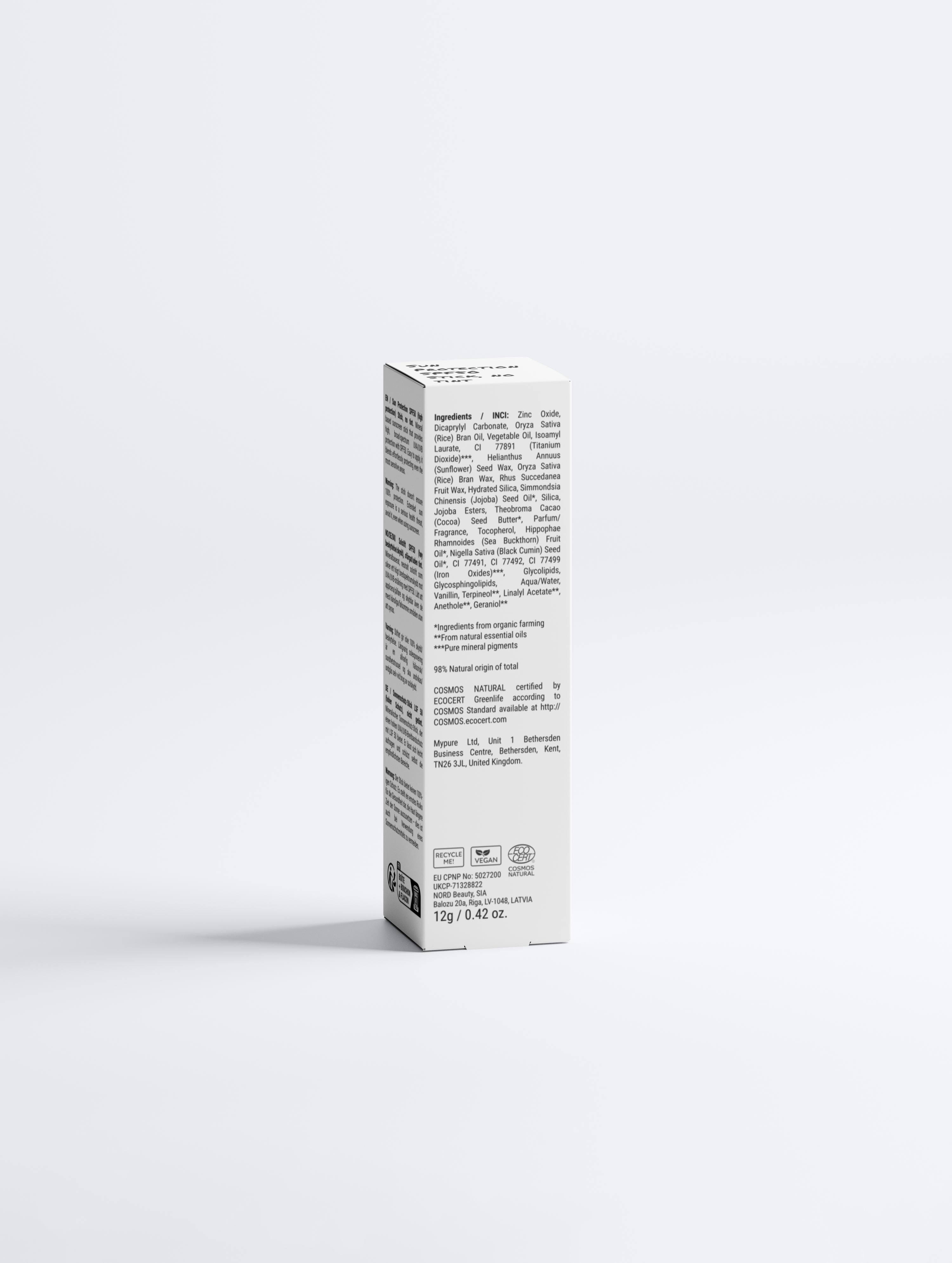 Sun Protection SPF50 Stick, no tint